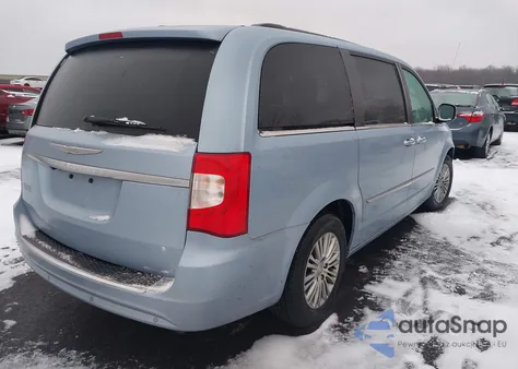 2013 Chrysler Town & Country Touring-L из США, поврежденный, VIN 2C4RC1CG8DR796635